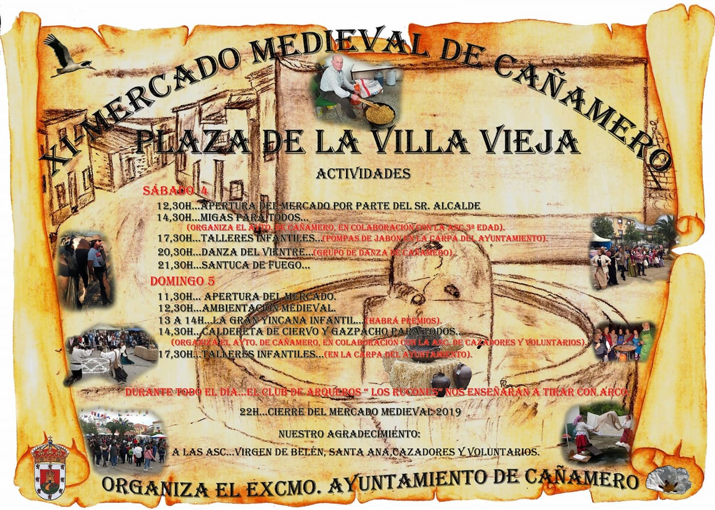 XI Mercado medieval - Cañamero (Cáceres)
