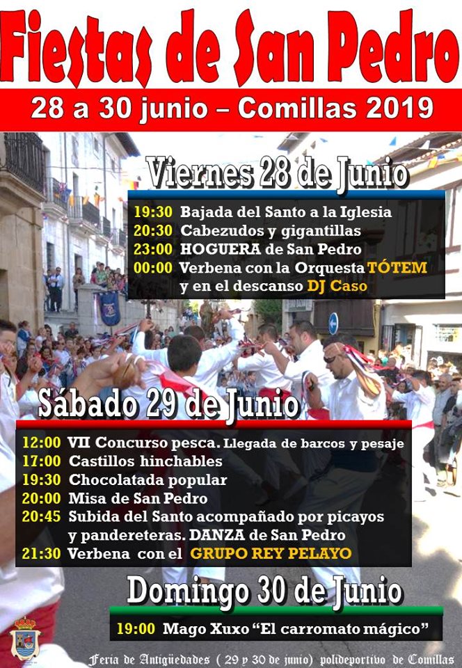 Fiestas de San Pedro 2019 - Comillas (Cantabria)