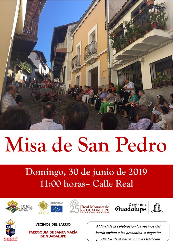 Misa de San Pedro 2019 - Guadalupe (Cáceres)