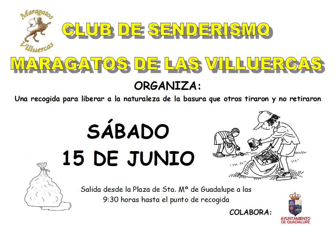 Recogida de basura junio 2019 - Guadalupe (Cáceres)