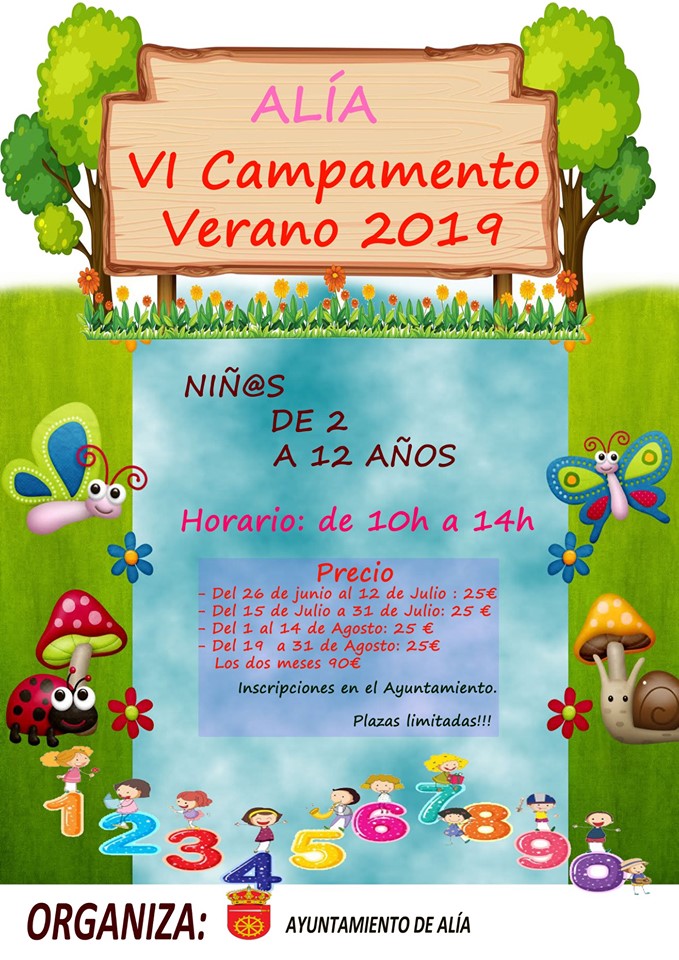 VI Campamento de verano - Alía (Cáceres)