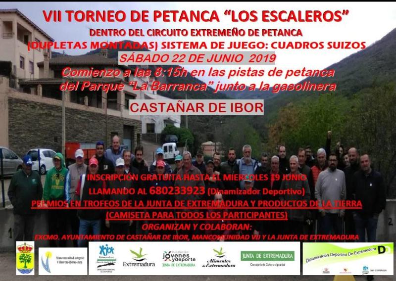 VII Torneo de petanca - Castañar de Ibor (Cáceres)