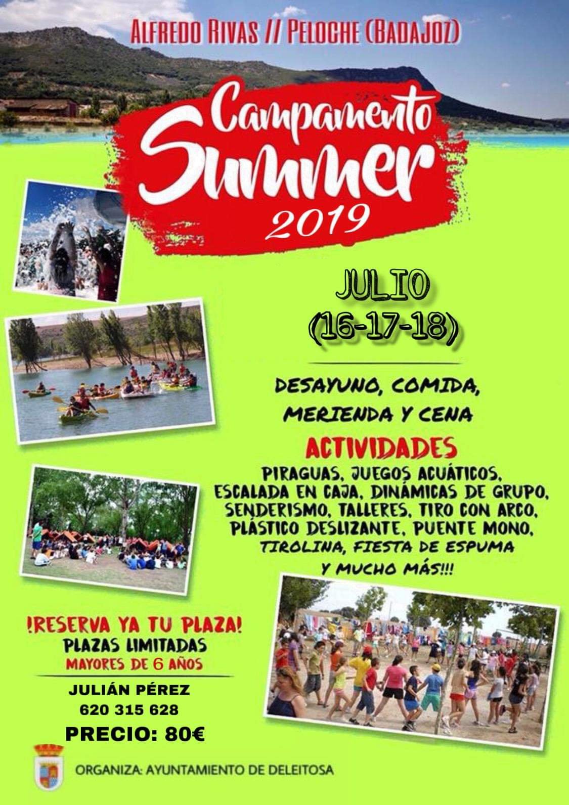 Campamento summer 2019 - Deleitosa (Cáceres)