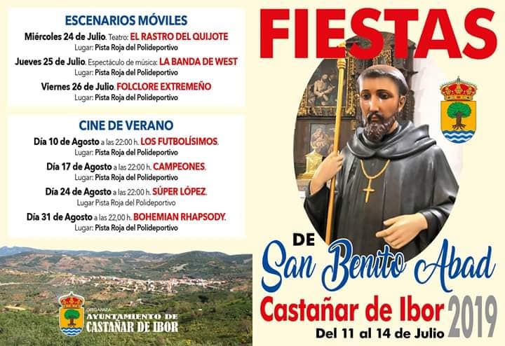 Fiestas de San Benito Abad 2019 - Castañar de Ibor (Cáceres)