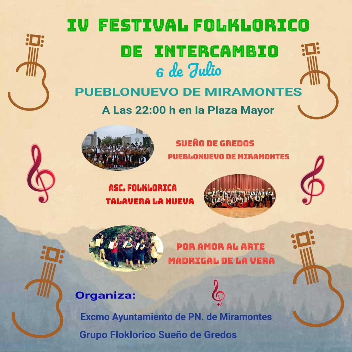 IV Festival folklórico de intercambio - Pueblonuevo de Miramontes (Cáceres)