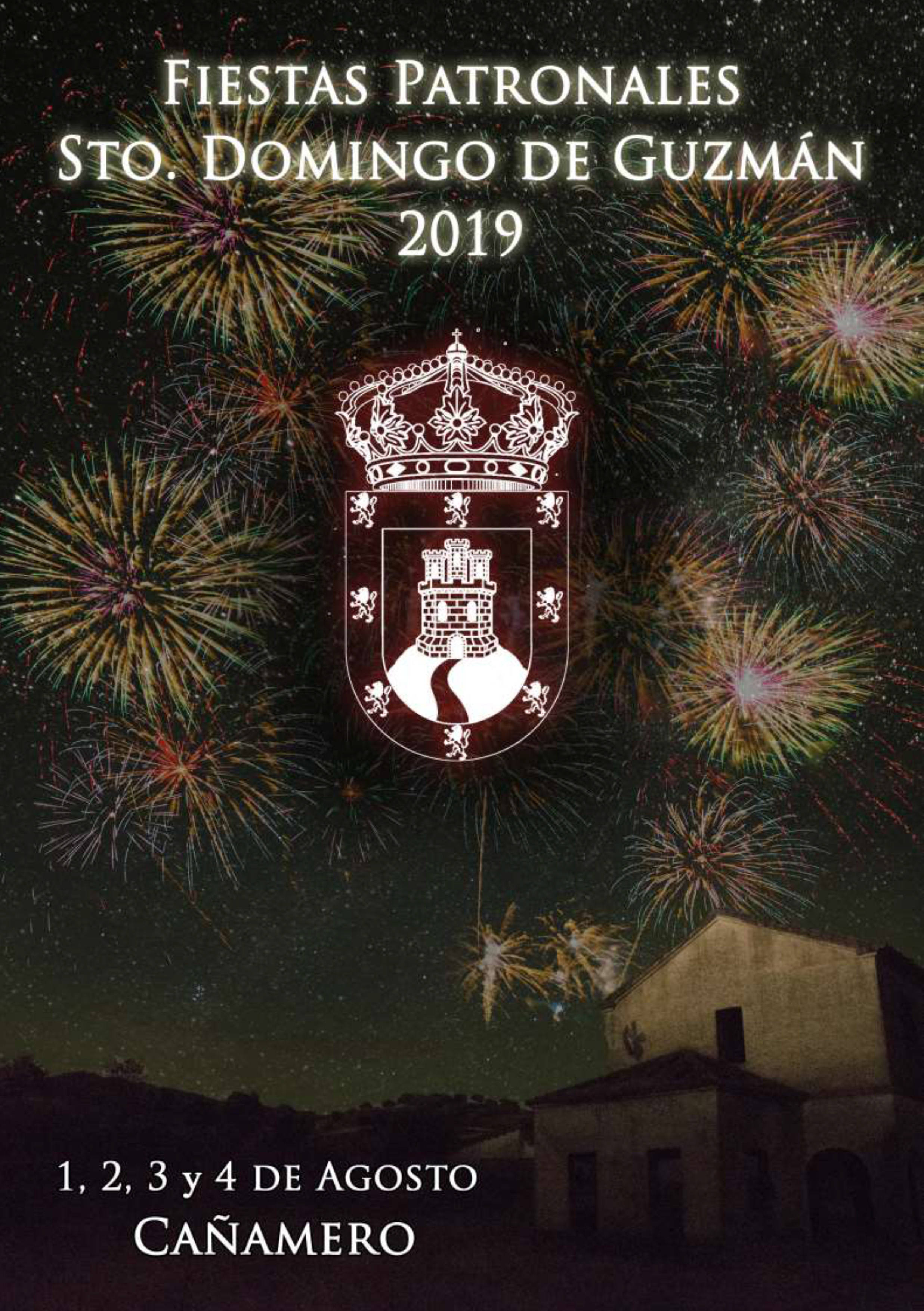 Programa de fiestas patronales 2019 - Cañamero (Cáceres) 1