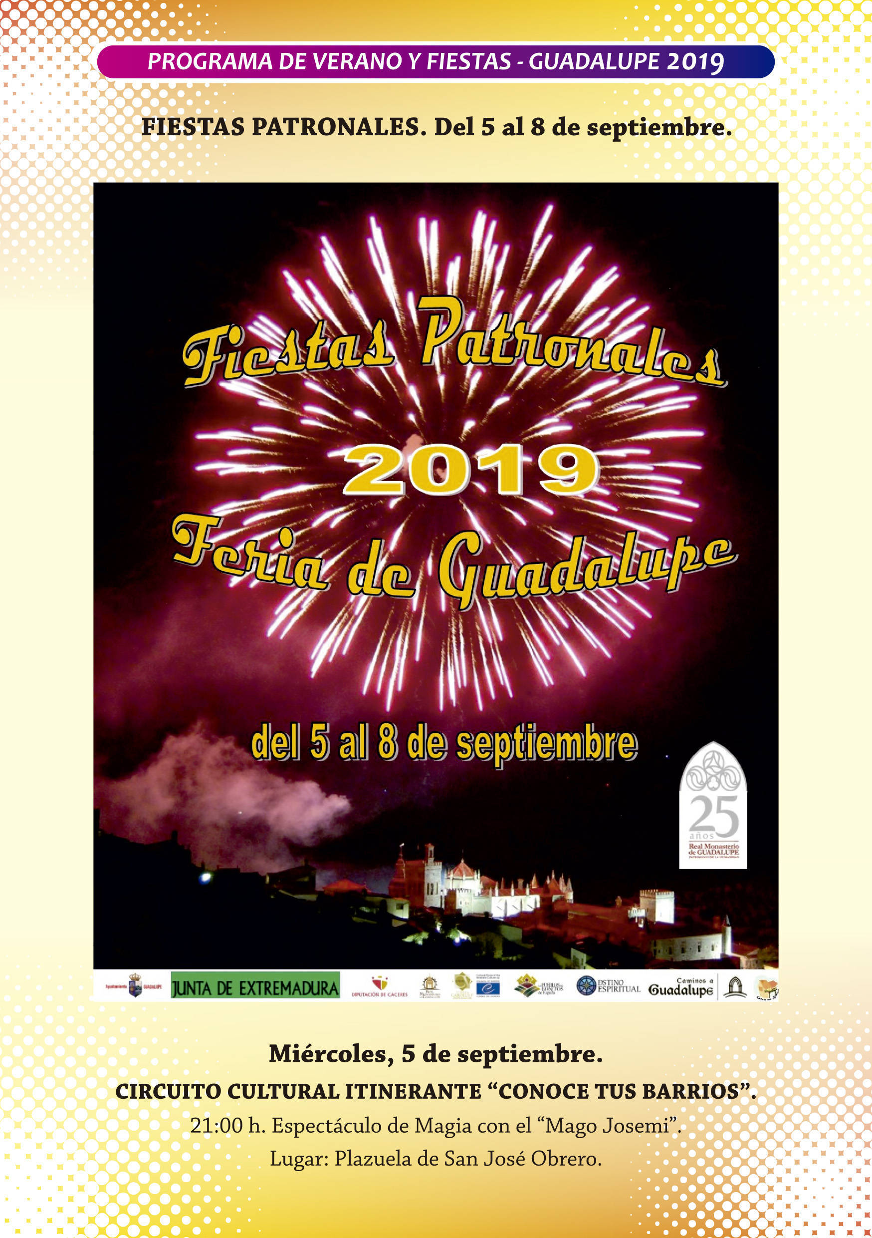 Programa de verano y fiestas 2019 - Guadalupe (Cáceres) 12