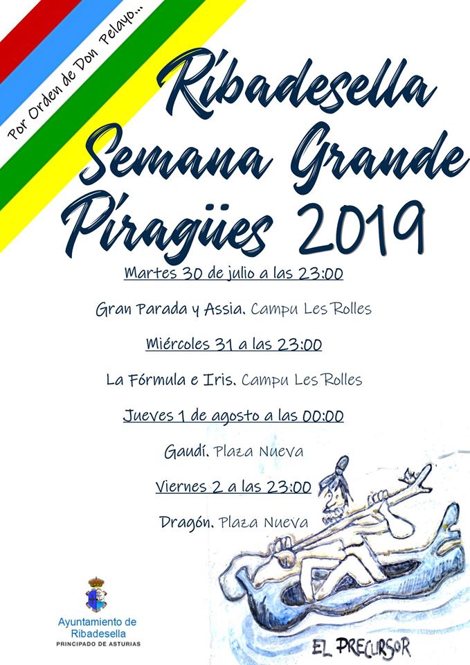 Semana grande de piragües 2019 - Ribadesella (Asturias)