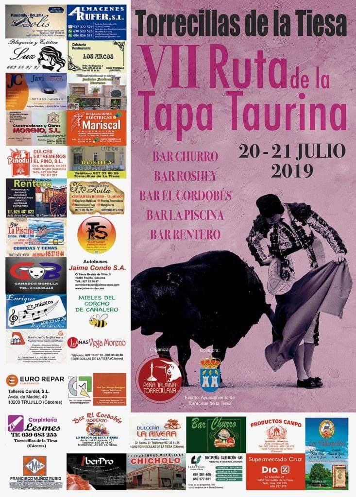 VII Ruta de la tapa taurina - Torrecillas de la Tiesa (Cáceres)