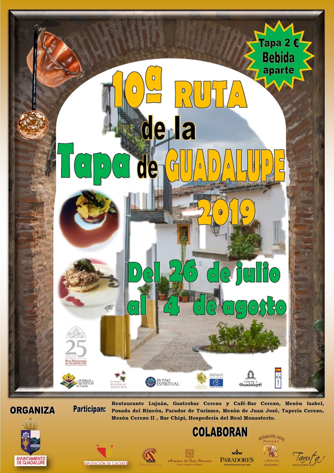 X Ruta de la tapa - Guadalupe (Cáceres) 1