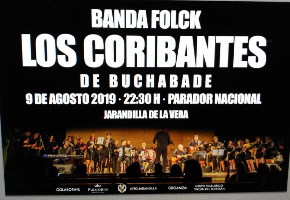 Banda folck Los Coribantes de Buchabade 2019 - Jarandilla de la Vera (Cáceres)