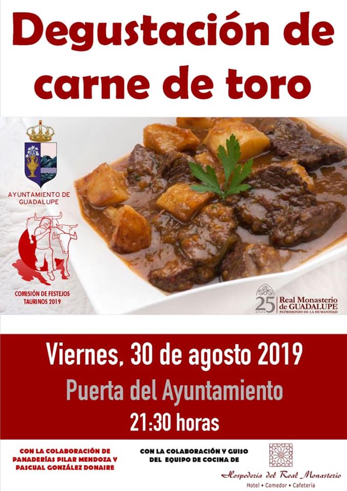 Degustación de carne de toro 2019 - Guadalupe (Cáceres)