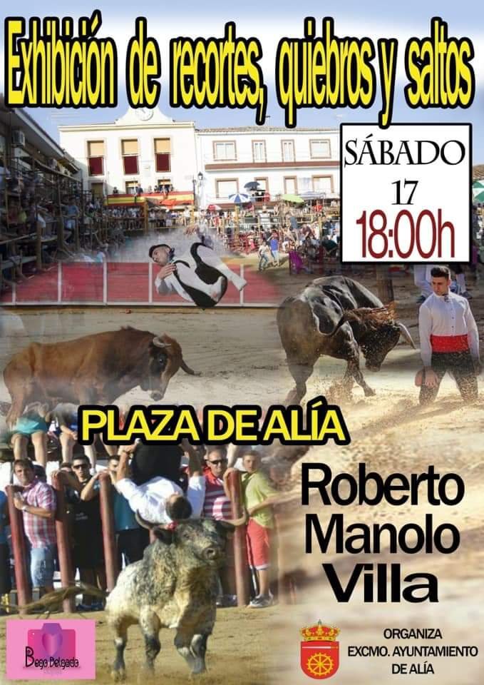 Exhibición de recortes, quiebros y saltos 2019 - Alía (Cáceres)