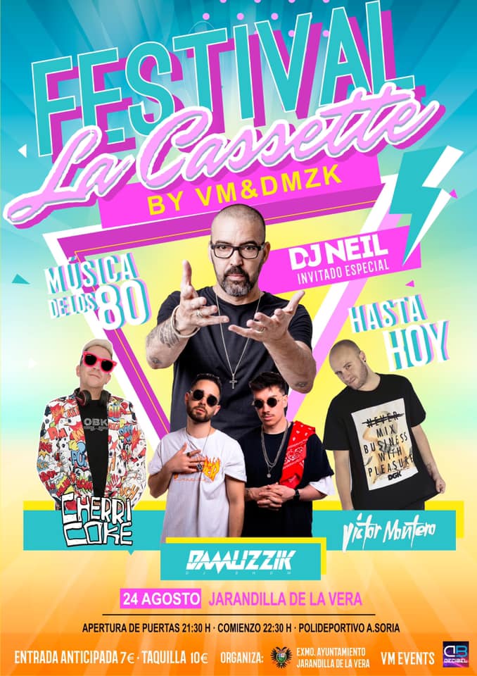 Festival La Cassette 2019 - Jarandilla de la Vera (Cáceres)