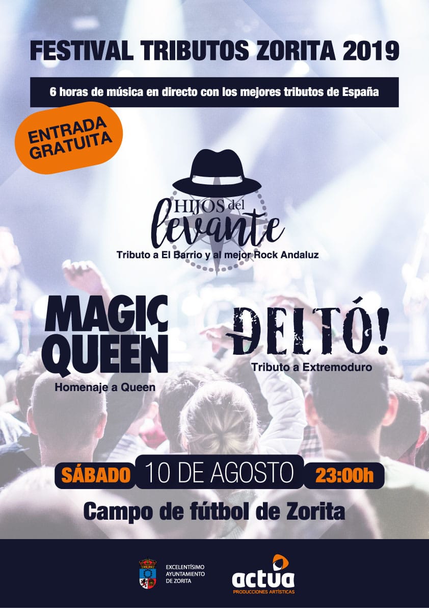 Festival tributos 2019 - Zorita (Cáceres)