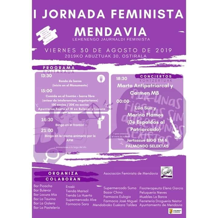 I Jornada feminista - Mendavia (Navarra)