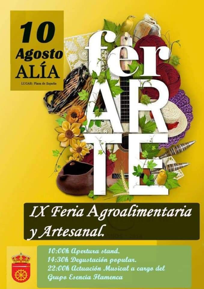 IX Feria agroalimentaria y artesanal - Alía (Cáceres)