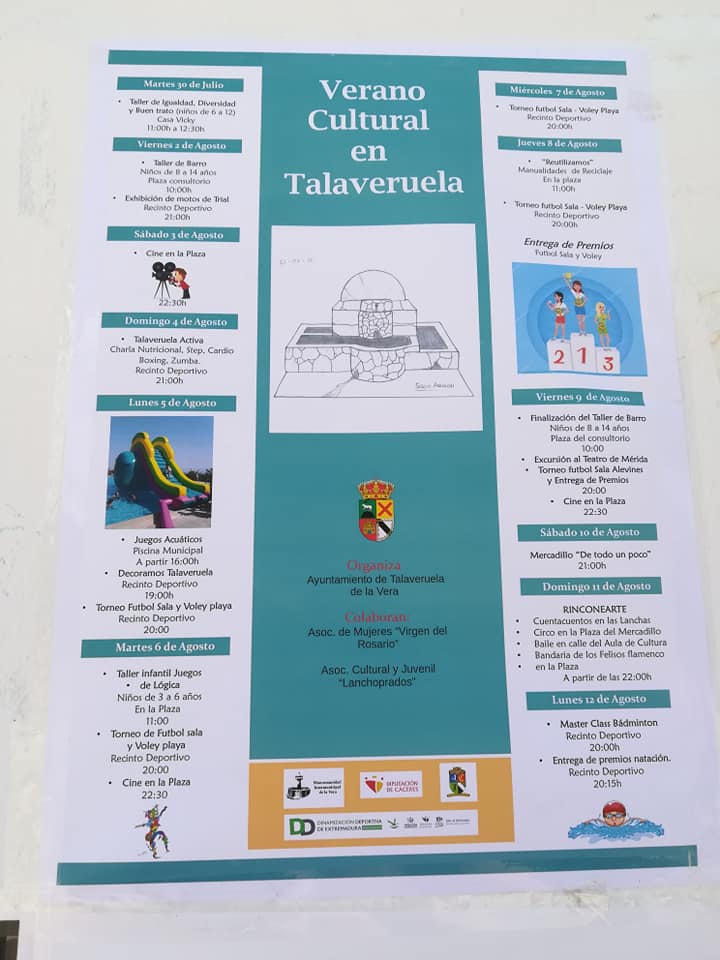 Verano cultural 2019 - Talaveruela de la Vera (Cáceres)