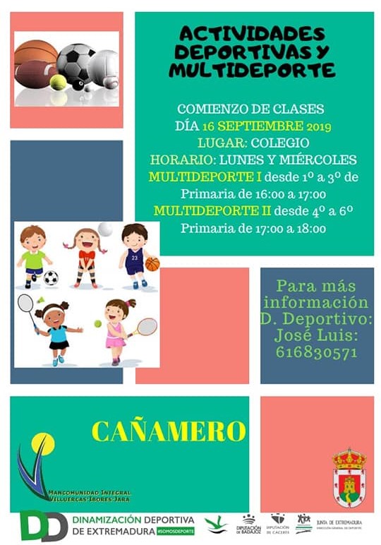 Actividades deportivas 2019 - Cañamero (Cáceres) 1