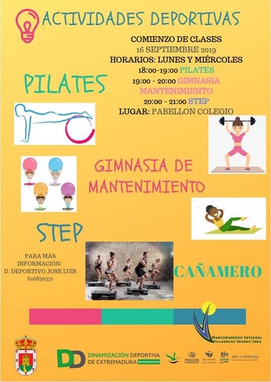 Actividades deportivas 2019 - Cañamero (Cáceres) 2