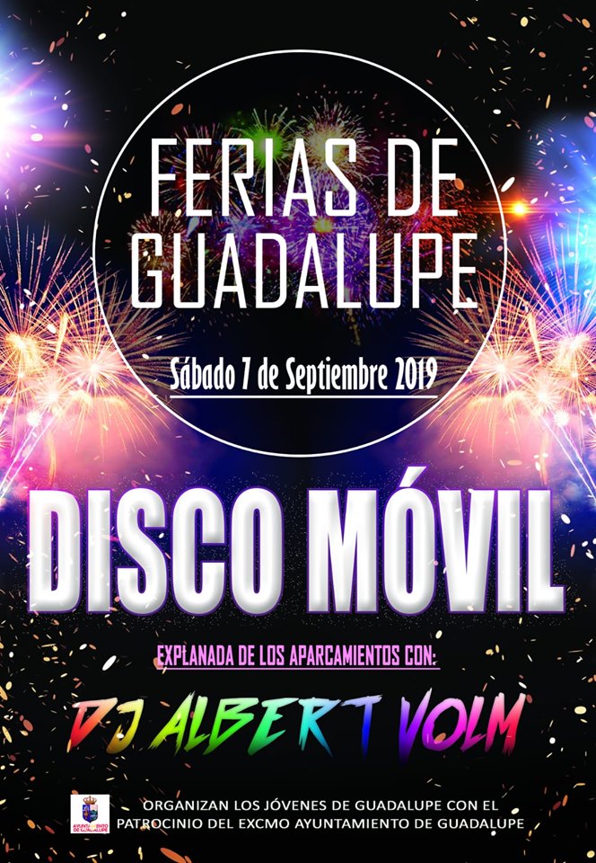 Disco móvil septiembre 2019 - Guadalupe (Cáceres)
