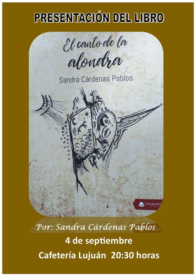 Presentación del libro El canto de la alondra - Guadalupe (Cáceres)