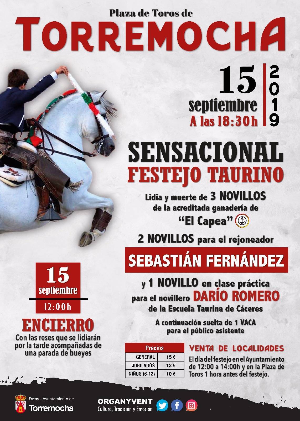 Sensacional festejo taurino 2019 - Torremocha (Cáceres)