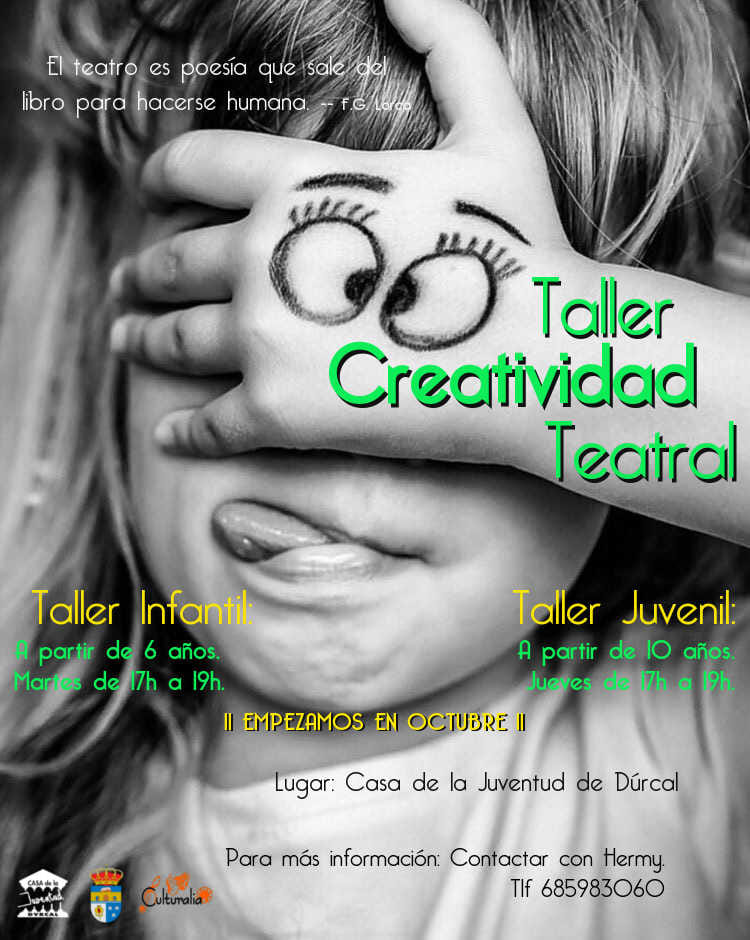 Taller de creatividad teatral 2019 - Dúrcal (Granada)