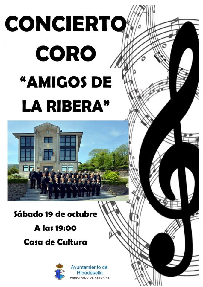 Concierto coro Amigos de La Ribera 2019 - Ribadesella (Asturias)