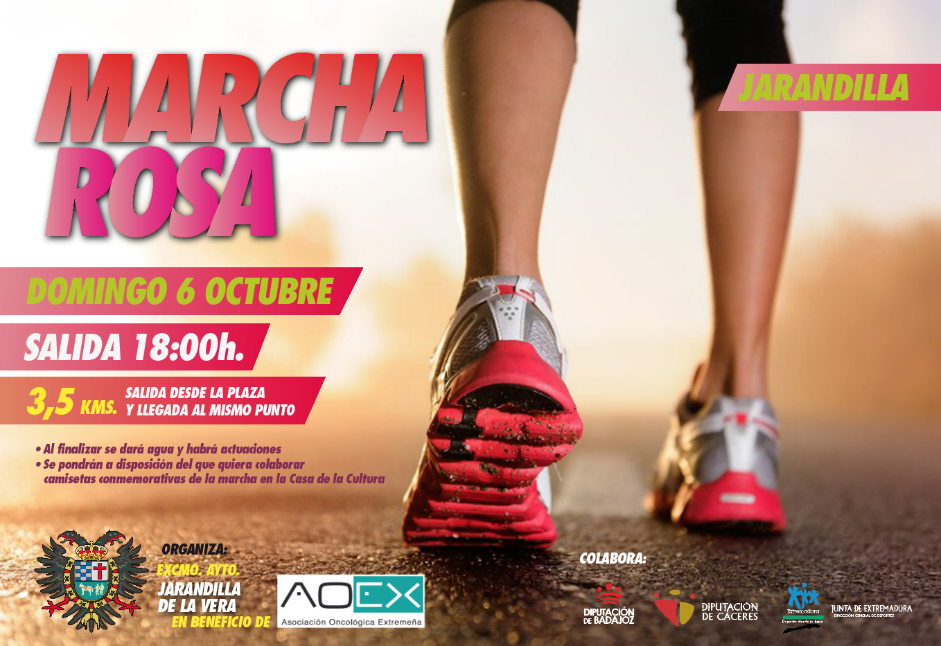 Marcha rosa 2019 - Jarandilla de la Vera (Cáceres)