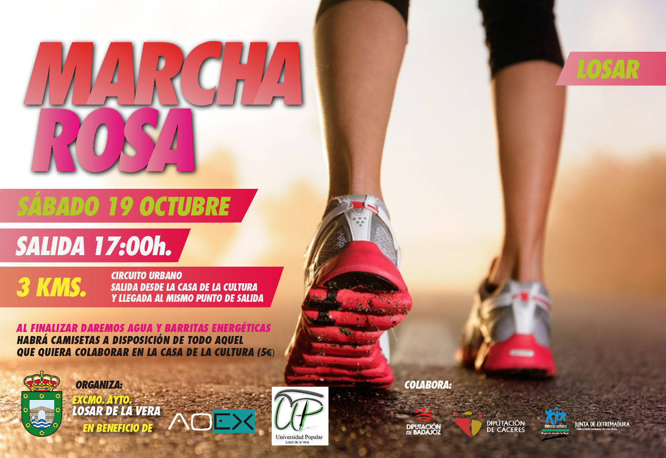 Marcha rosa 2019 - Losar de la Vera (Cáceres)