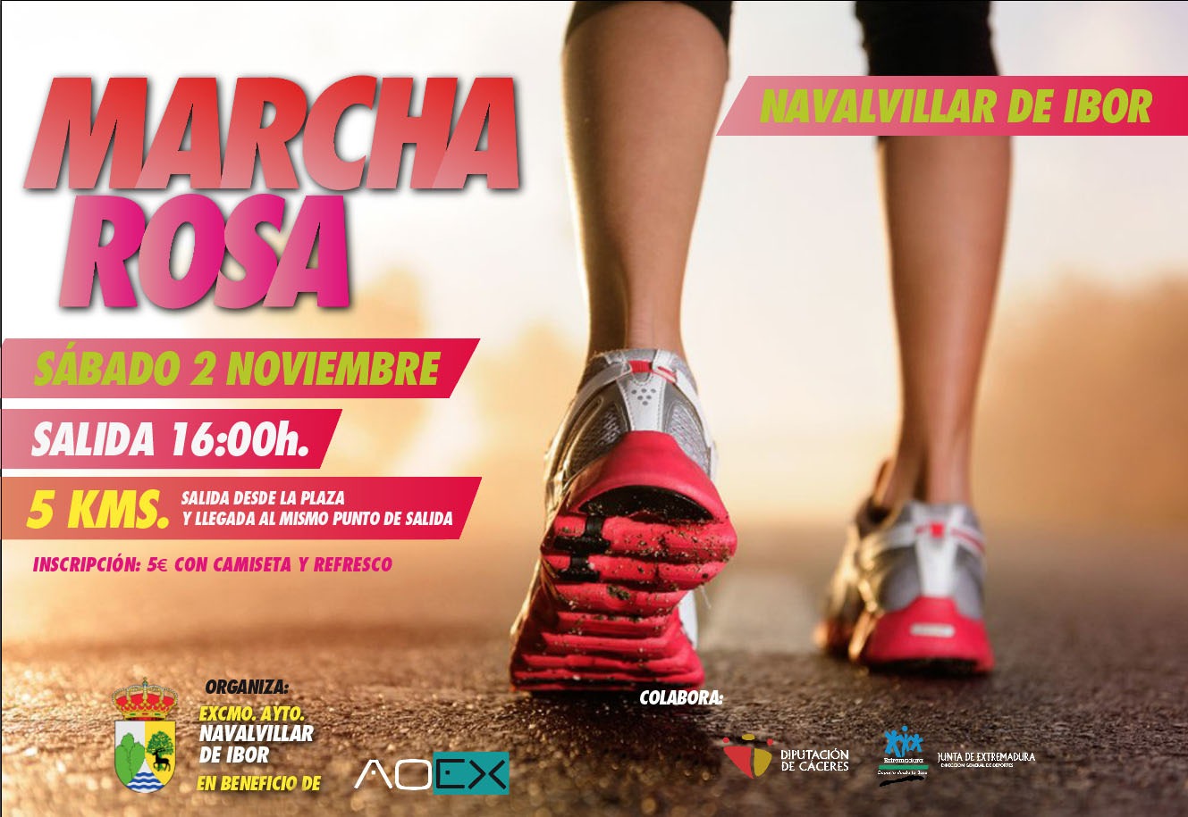 Marcha rosa 2019 - Navalvillar de Ibor (Cáceres)