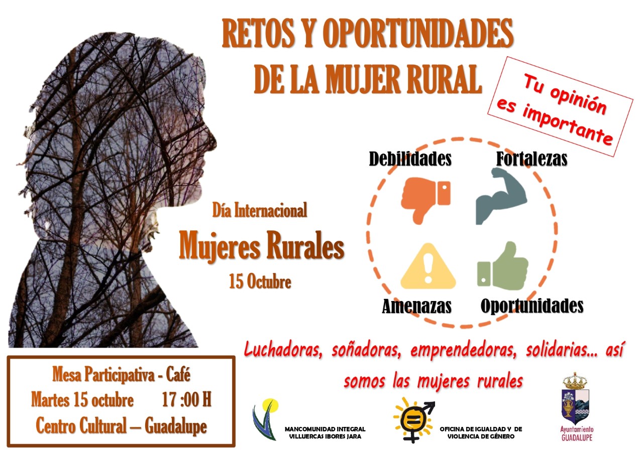 Mesa participativa de mujeres rurales 2019 - Guadalupe (Cáceres)