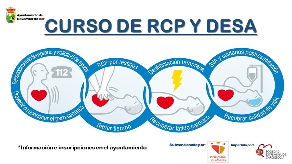 Curso de RCP y DESA 2019 - Navalvillar de Ibor (Cáceres)