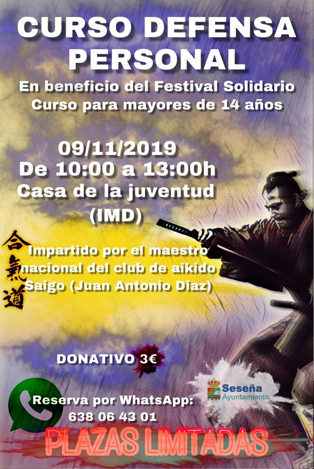 Curso de defensa personal 2019 - Seseña (Toledo)