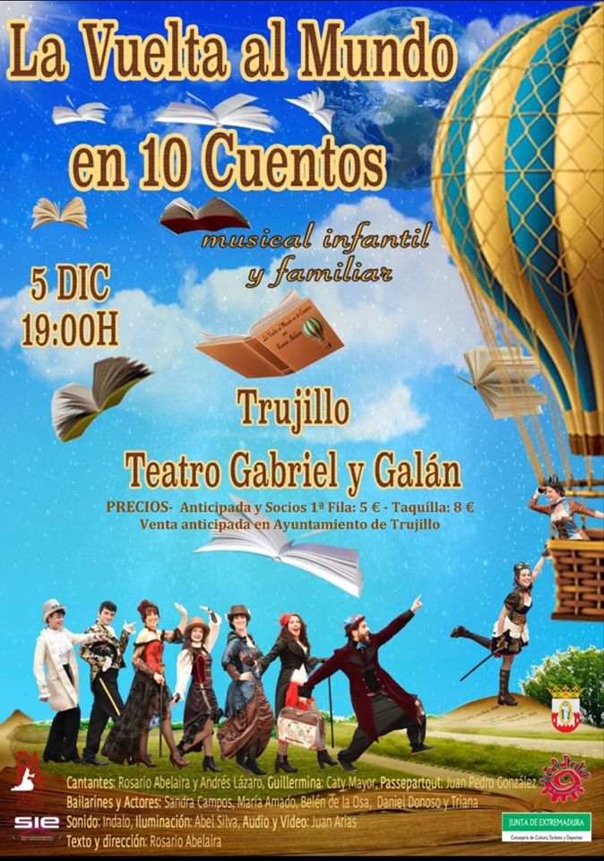 Musical La vuelta al mundo en 10 cuentos 2019 - Trujillo (Cáceres)