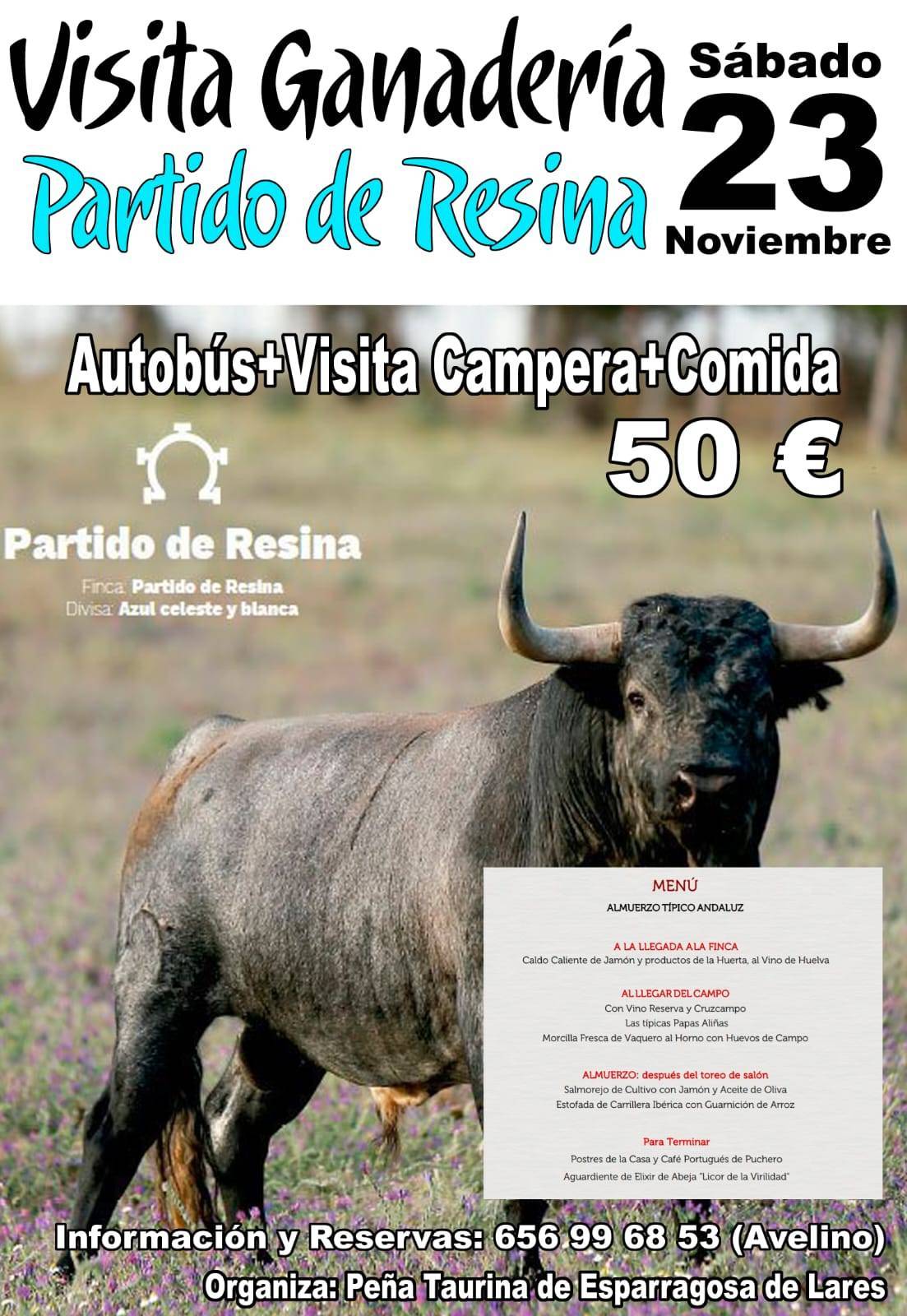 Visita a la ganadería Partido de Resina 2019 - Esparragosa de Lares (Badajoz)