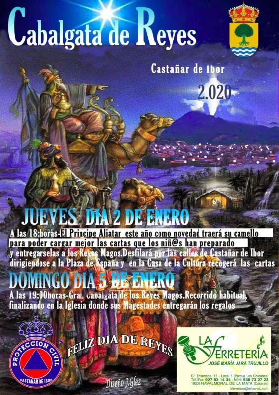 Cabalgata de Reyes 2020 - Castañar de Ibor (Cáceres)