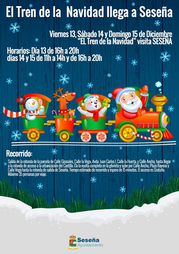 El tren de la Navidad 2019 - Seseña (Toledo)