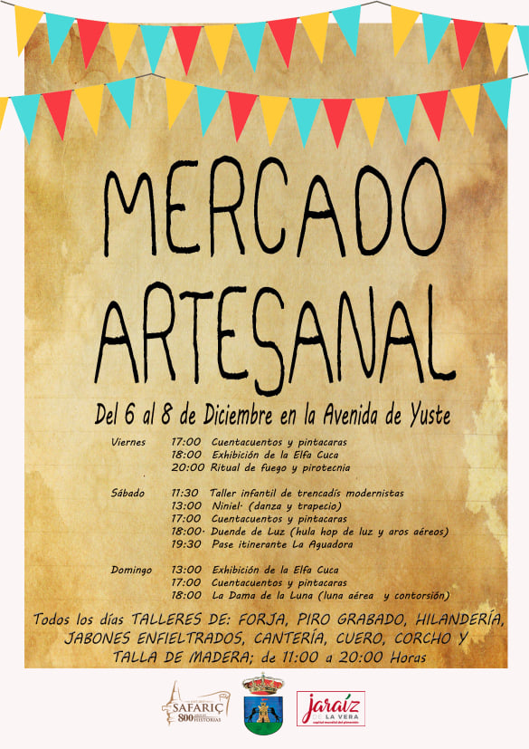 Mercado artesanal de San Andrés 2019 - Jaraíz de la Vera (Cáceres)