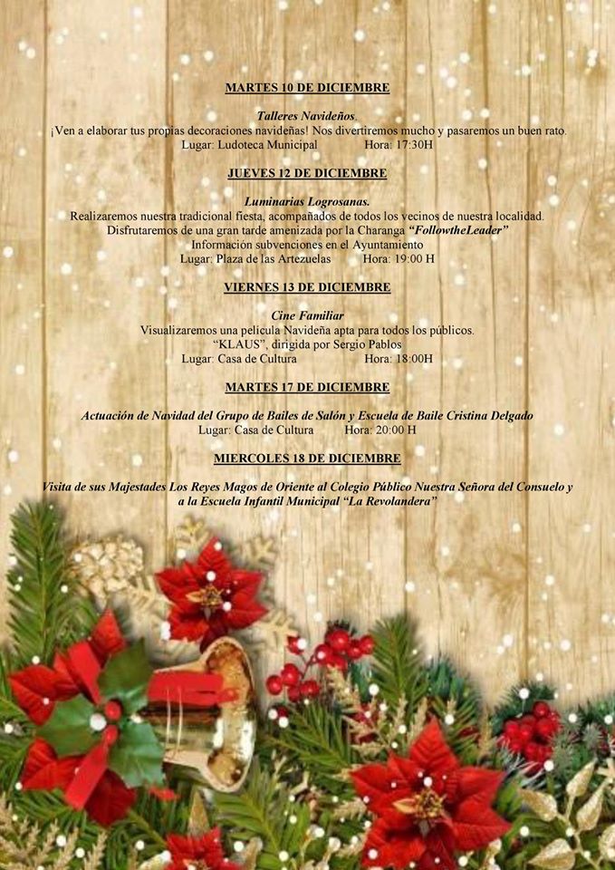 Programa navideño 2019 - Logrosán (Cáceres) 3