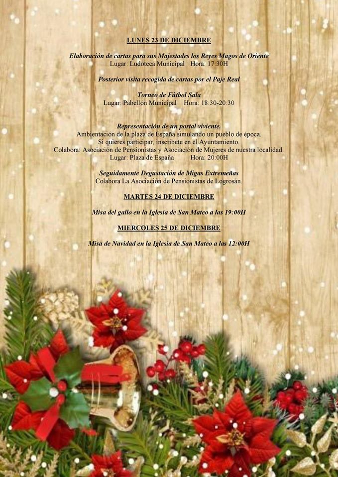 Programa navideño 2019 - Logrosán (Cáceres) 5