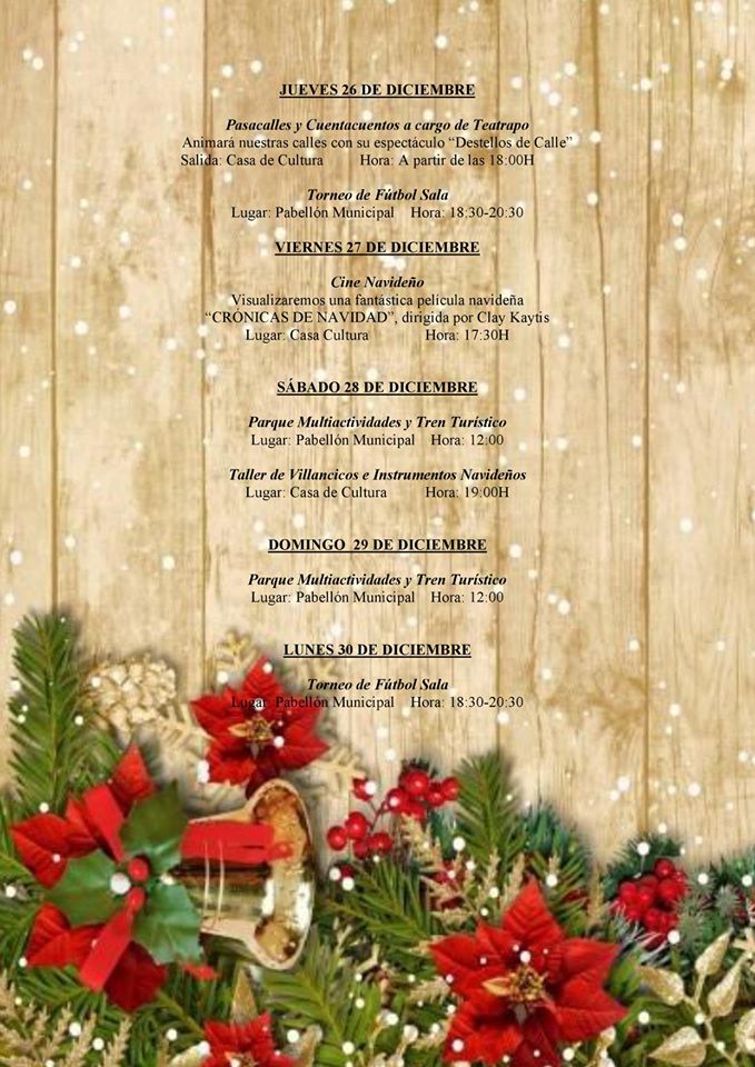 Programa navideño 2019 - Logrosán (Cáceres) 6