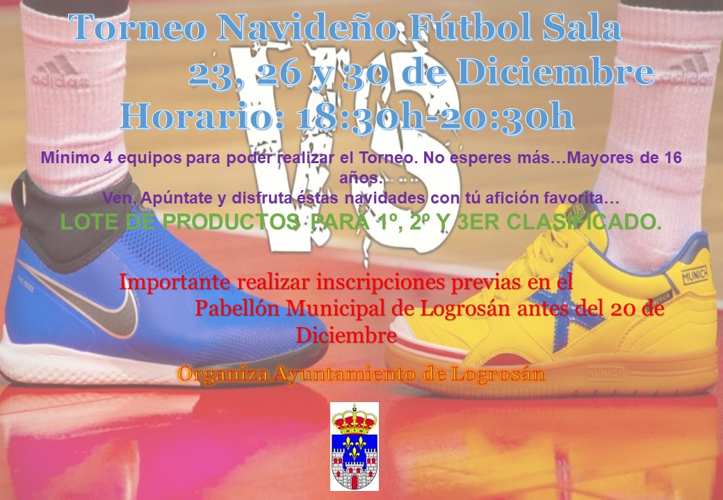 Torneo navideño de fútbol sala 2019 - Logrosán (Cáceres)