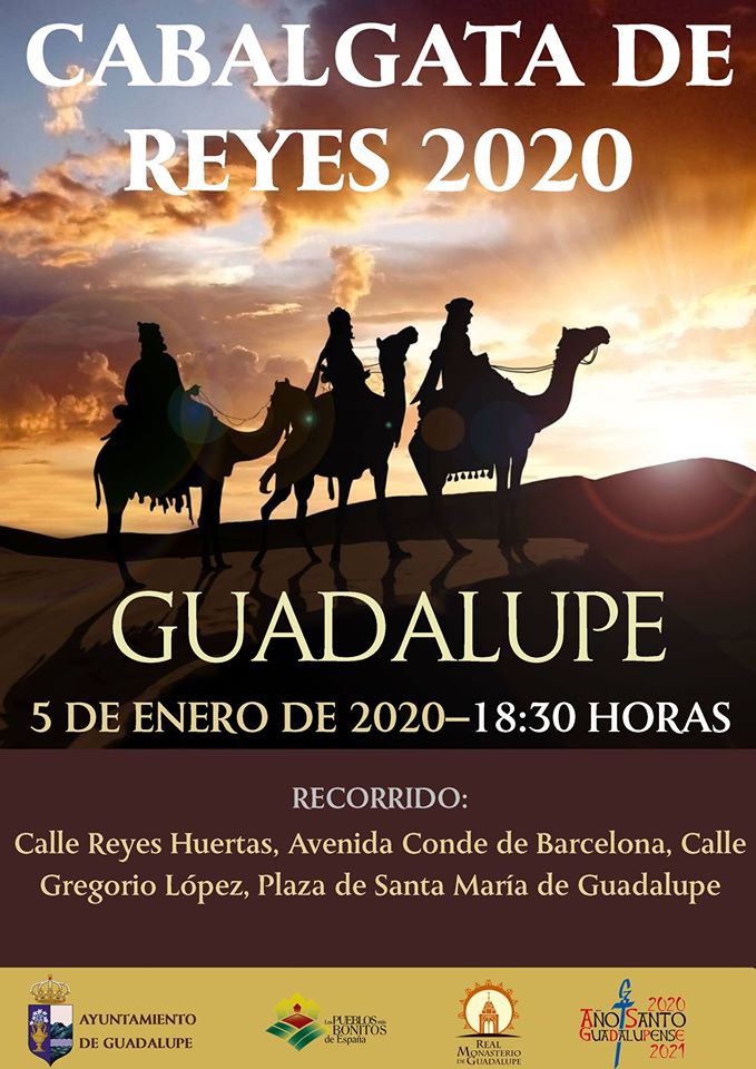 Cabalgata de Reyes 2020 - Guadalupe (Cáceres)