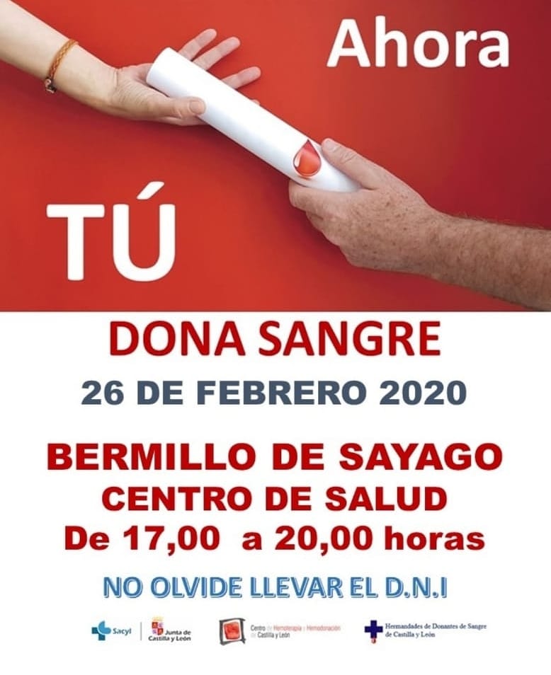 Dona sangre febrero 2020 - Bermillo de Sayago (Zamora)