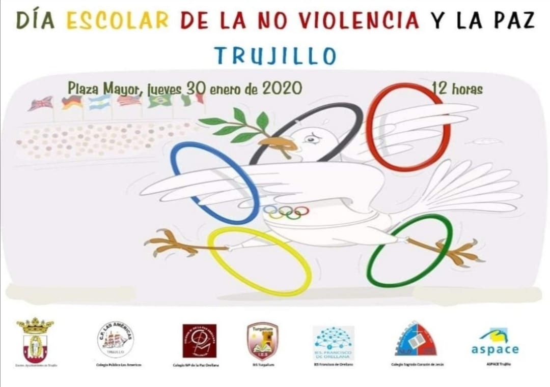 Día Escolar de la No violencia y la Paz 2020 - Trujillo (Cáceres)