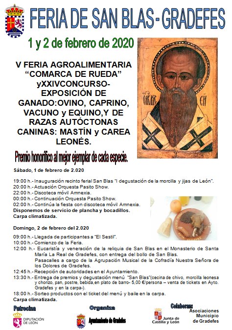 Feria de San Blas 2020 - Gradefes (León)