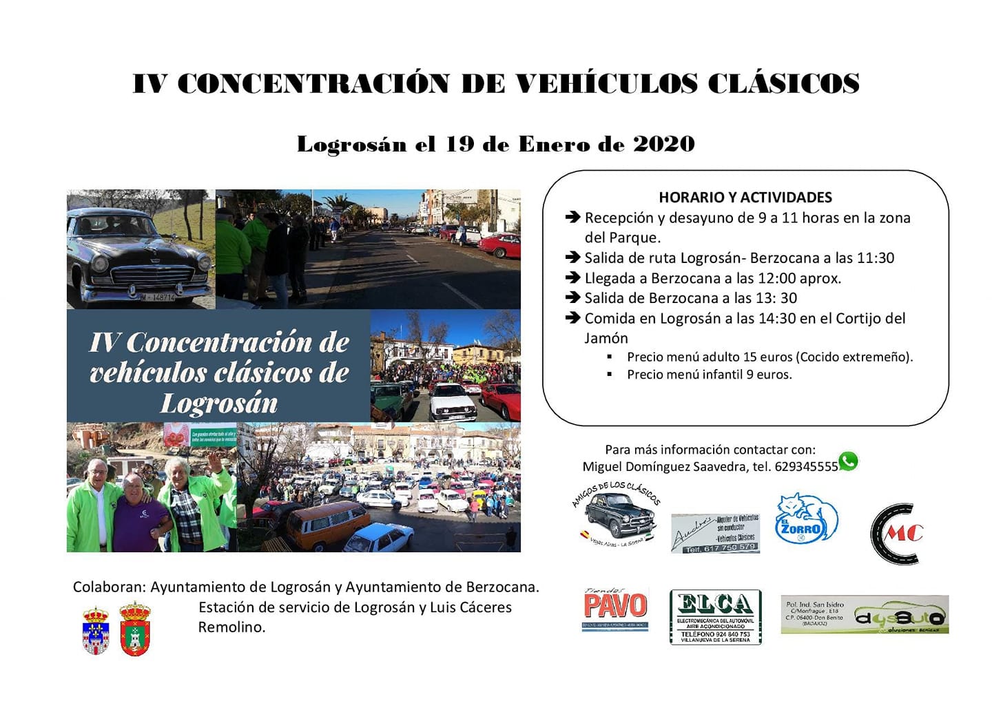 IV Concentración de vehículos clásicos - Logrosán (Cáceres)