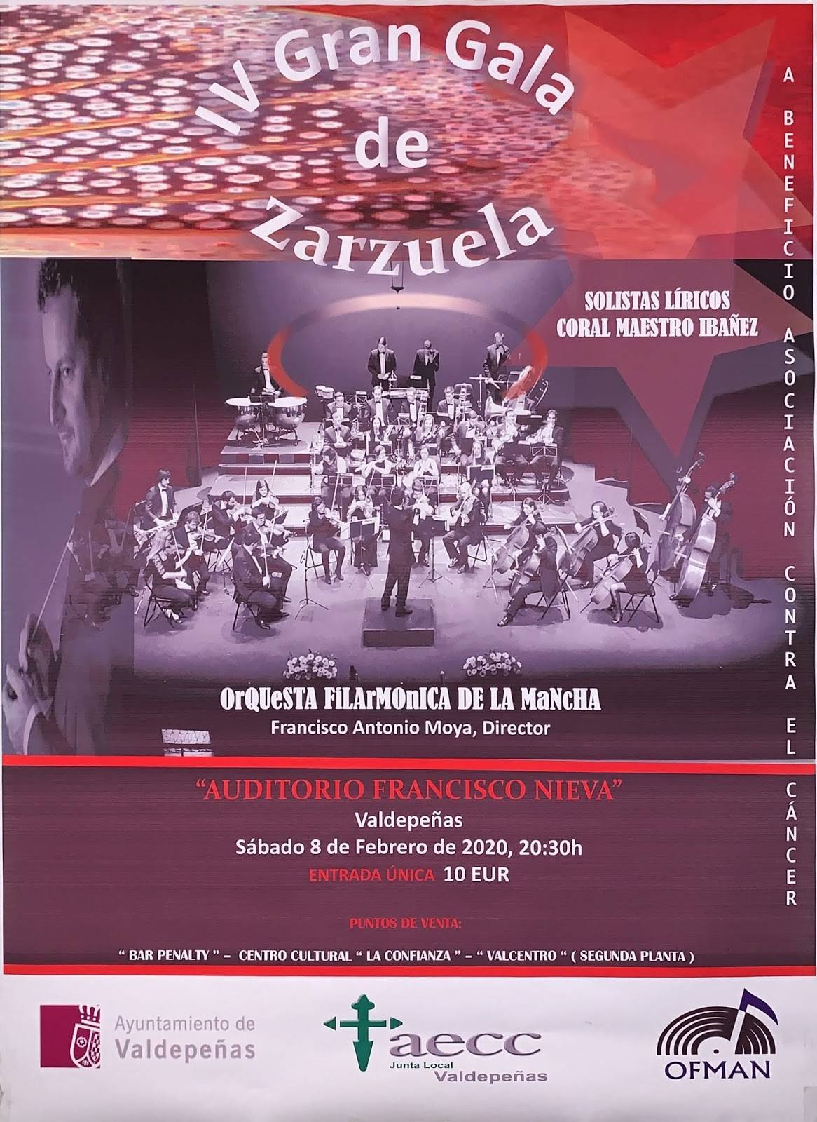 IV Gran gala de zarzuela - Valdepeñas (Ciudad Real)